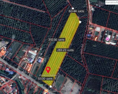 ขายที่ดิน 8 ไร่ หลักสาม บ้านแพ้ว สมุทรสาคร เหมาะสร้างบ้าน ทำสวนทำเกษตร - รูปที่ 7