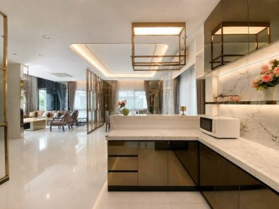 ให้เช่าบ้านเดี่ยวหมู่บ้านเดอะ ซิตี้ พัฒนาการ 97 มีฟิตเนส สวนใหญ่ สนามเด็กเล่น ในหมู่บ้าน - รูปที่ 3