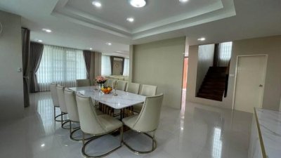 HR 10261 ให้เช่าขาย บ้านเดี่ยว ขนาดใหญ่ โครงการ บ้านสวนเนรมิตร ออเงิน รามอินทรา พร้อมเฟอร์นิเจอร์ ซอยเพิ่มสิน 49 พร้อมสระว่ายน้ำส่วนตัว - รูปที่ 5