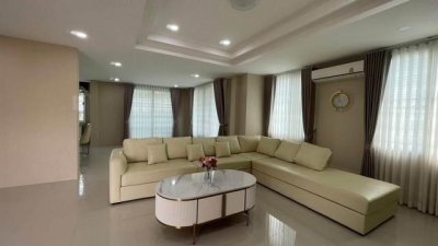 HR 10261 ให้เช่าขาย บ้านเดี่ยว ขนาดใหญ่ โครงการ บ้านสวนเนรมิตร ออเงิน รามอินทรา พร้อมเฟอร์นิเจอร์ ซอยเพิ่มสิน 49 พร้อมสระว่ายน้ำส่วนตัว - รูปที่ 3