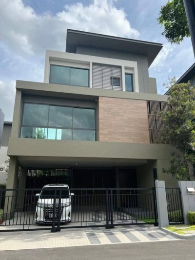 ขายบ้านเดี่ยว 3 ชั้น พร้อมลิฟท์  451 ตร.ม. แกรนด์ บางกอก บูเลอวาร์ด ราชพฤกษ์-พระราม 5 บ้านมือหนึ่ง ไม่เคยมีคนเข้าอยู่ ใกล้นานาชาติร่วมฤดี - รูปที่ 2