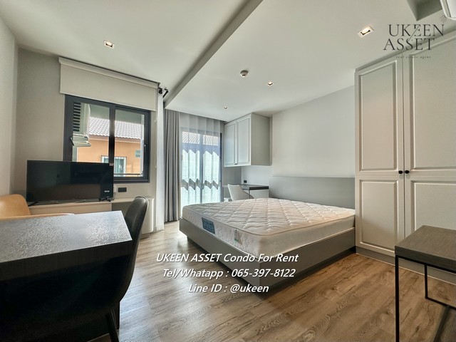 UK02-RC0006 ให้เช่า: Chamonix Condo ชาโมนิกซ์ ศรีราชา (สตูดิโอ) ราคาเช่า: 7300 บาท/เดือน นักศึกษาม.เกษตร เช่ากันเยอะมาก เดินทางสะดวก