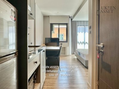 UK02-RC0006 ให้เช่า: Chamonix Condo ชาโมนิกซ์ ศรีราชา (สตูดิโอ) ราคาเช่า: 7300 บาท/เดือน นักศึกษาม.เกษตร เช่ากันเยอะมาก เดินทางสะดวก - รูปที่ 5