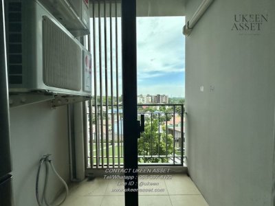 ให้เช่าพลัสคอนโด ศรีราชา ติดสวน ห้องริมสุด ติดโรงเรียนอัสสัมชัน ศรีราชา ราคา 8,500 บาท/เดือน | 33 ตร.ม. - รูปที่ 4