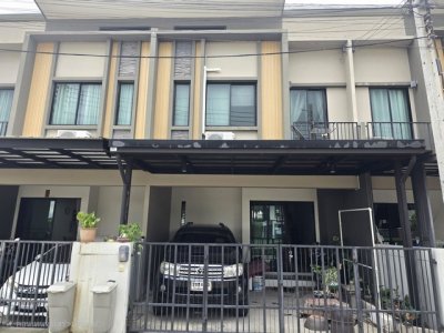 ให้เช่าทาวน์โฮม2ชั้น 22ตรว. ราชพฤกษ์ 345 ปทุมธานี ใกล้โรบินสัน ไลฟ์สไตล์ ราชพฤกษ์