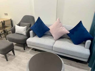 ให้เช่า คอนโด Jin Wellbeing Community ใกล้มหาวิทยาลัยกรุงเทพ รังสิต ขนาด 46 ตร.ม. ตกแต่งครบ ตอบโจทย์คนรักสุขภาพ เช่า 18,000 เดือน - รูปที่ 7