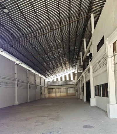 ที่ดิน 1 ไร่ โกดัง 700 ตารางเมตร 5 ห้องนอน 8 ห้องน้ำ 3 office  สะแกงาม 31 พระราม 2 - รูปที่ 2