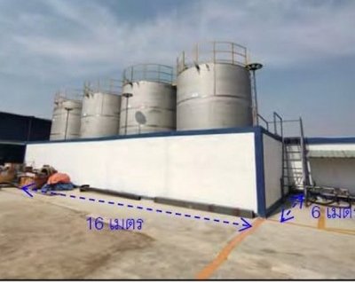 โรงงานพร้อมใบ รง.4 ประเภท 42 (ผลิตวัสดุเคมี) ที่ดิน 2-1-0 ไร่   1,318 ตร.ม. ผังชมพู  ใกล้นิคมอุตสาหกรรมท่าจีน - รูปที่ 3