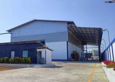 โรงงานพร้อมใบ รง.4 ประเภท 42 (ผลิตวัสดุเคมี) ที่ดิน 2-1-0 ไร่   1,318 ตร.ม. ผังชมพู  ใกล้นิคมอุตสาหกรรมท่าจีน - รูปที่ 2