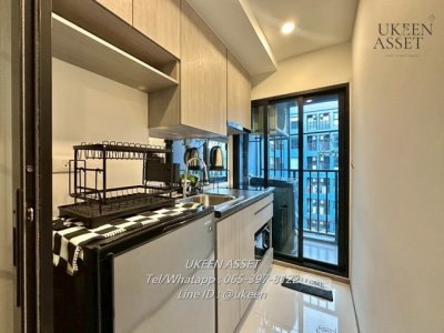 UK02-RC005 ให้เช่า Brixton Kaset-Sriracha Campus ห้องใหม่บิวอินสวย 8,500 บาท Smart Kitchen 27 ตร.ม - รูปที่ 3