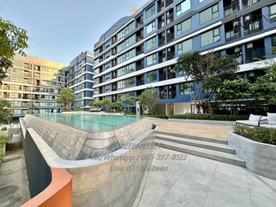UK02-RC005 ให้เช่า Brixton Kaset-Sriracha Campus ห้องใหม่บิวอินสวย 8,500 บาท Smart Kitchen 27 ตร.ม - รูปที่ 8