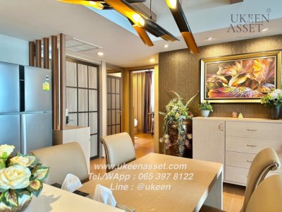 UK01-RC0058 ให้เช่าคอนโดมารีน่า เบย์ฟร้อนต์ ศรีราชา  ค่าเช่า 50,000 บาท / เดือน ขนาด 88 ตรม. ชั้น 11 | 2 ห้องนอน 2 ห้องน้ำ - รูปที่ 3