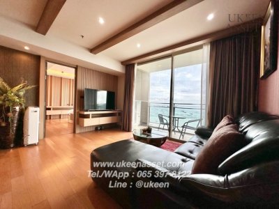 UK01-RC0058 ให้เช่าคอนโดมารีน่า เบย์ฟร้อนต์ ศรีราชา  ค่าเช่า 50,000 บาท / เดือน ขนาด 88 ตรม. ชั้น 11 | 2 ห้องนอน 2 ห้องน้ำ - รูปที่ 2