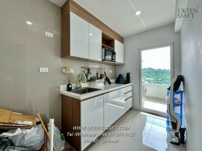 UK02-RC0114 เช่าคอนโด Sea Hill Condo (ศรีราชา)   ราคา 8,000 บาท  วิวทะเล ติดถนนสุขุมวิท ใกล้นิคมอุตสาหกรรมแหลมฉบัง, ม.เกษตร ศรีราชา - รูปที่ 7