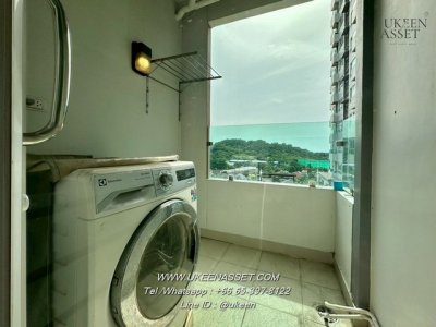 UK02-RC0114 เช่าคอนโด Sea Hill Condo (ศรีราชา)   ราคา 8,000 บาท  วิวทะเล ติดถนนสุขุมวิท ใกล้นิคมอุตสาหกรรมแหลมฉบัง, ม.เกษตร ศรีราชา - รูปที่ 6