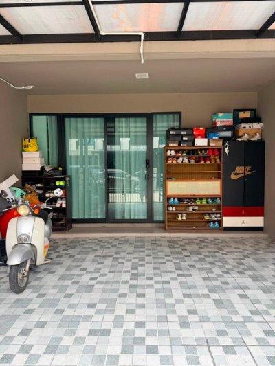 ให้เช่าทาวน์โฮม 3 ชั้น 4 ห้องนอน โครงการ PATIO งามวงศ์วาน - ประชาชื่น เหมาะอยู่อาศัยหรือทำโฮมออฟฟิศ ใกล้ทางด่วนงามวงศ์วาน และทางด่วนศรีรัช - รูปที่ 2