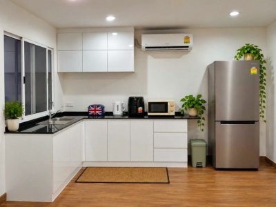 ตลาด บางซ่อน 600ม.ย่านประชาชื่น จตุจักร ให้เช่าทาวน์โฮม 3ชั้น รีโนเวทใหม่ 4 นอน 4 น้ำ พื้นที่ดิน 35 ตร.ว.พื้นที่ใช้สอย 200 ตร.ม.พร้อมเฟอร์ฯ - รูปที่ 4