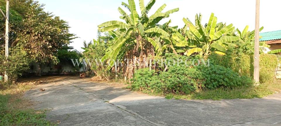ที่ดินแปลงมุมถมแล้ว ถ.พุทธมณฑลสาย7 สามพราน นครปฐม