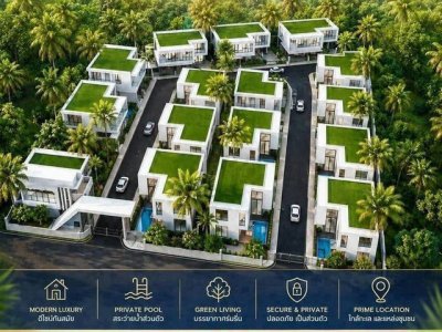 ขายบ้านเดี่ยว พูลวิลล่าหรู ใจกลางสุขุมวิท พัทยา Lavender Villa Pattaya TP-H2594 - รูปที่ 8