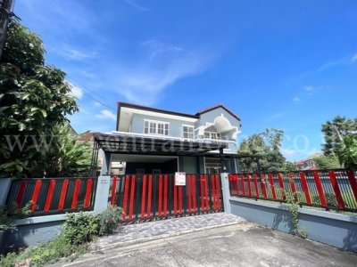 บ้านเดี่ยว บ้านบุรีรมย์ รามอินทรา - คู้บอน 41 คลองสามวา หลังริม ทำเลดี