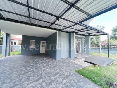 บ้านเดี่ยว บ้านบุรีรมย์ รามอินทรา - คู้บอน 41 คลองสามวา หลังริม ทำเลดี - รูปที่ 2