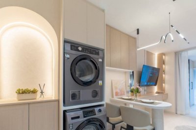 ขายเพียง 2.49 ล้าน 35 ตรม. #ชมดอย คอนโด (ตึกเหลี่ยม) ทำเลดี #รีโนเวทใหม่ #Fully Furnished มี Foreign Quota เดินทางสะดวก เข้าเมืองง่าย - รูปที่ 4