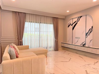 คฤหาสน์ 4นอน บิวท์อินครบ ติดสนามบินสุวรรณภูมิ แยกกิ่งแก้ว 1.5 กม. บ้านเดี่ยวหรูสไตล์ Modern Classic 5 น้ำ  65 ตร.ว.ใกล้เดอะ พาซิโอ มอลล์ - รูปที่ 2