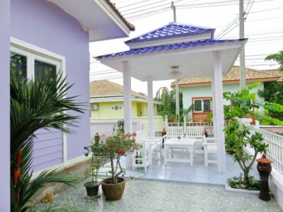บ้านเดี่ยวชั้นเดียว 1-2นอน MegaHome โรจนะ 1.5กม. ตลาดจอมพล 800 ม 2 น้ำ ใกล้ทะเลทองโรจนะที่ดิน 56 ตร.ว220 ตร.ม. EV Charger - รูปที่ 3