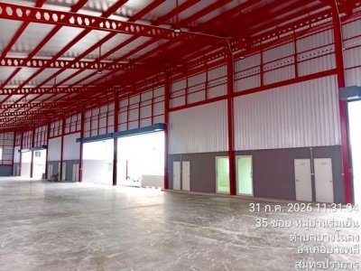 ให้เช่าโกดัง/โรงงาน 1,400 ตรม. บางนา-ตราด บางโฉลง สมุทรปราการ - รูปที่ 2