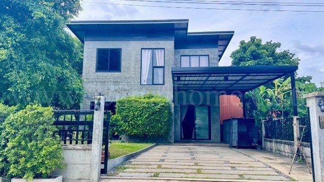 บ้านเดี่ยว 2 ชั้น เลียบคลองสาม 7  ใกล้ BTS สถานีคูคต