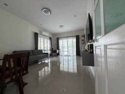 ขายบ้านเดี่ยวบ้านบึงชลบุรี บ้านเดี่ยวหลังมุม 55.6 ตร.ว. บ้านพร้อมอยู่เฟอร์นิเจอร์+เครื่องใช้ไฟฟ้าครบ - รูปที่ 3