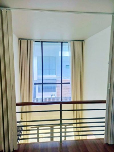 โฮมออฟฟิศบ้าน 3 ชั้นให้เช่า 5นอน MRT บางรักใหญ่ 600 ม.ราชพฤกษ์ บางรักน้อย 4 น้ำ ที่ดิน 36 ตร.ว.พื้นที่ใช้สอย 255 ตร.ม.วิวสวน สนามหญ้า - รูปที่ 5
