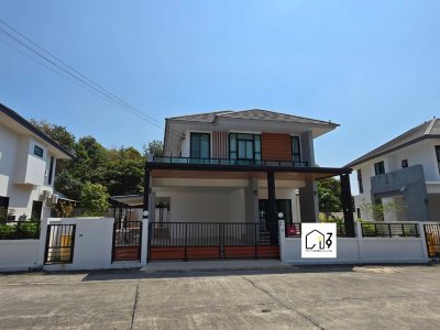ให้เช่าบ้านเดี่ยว 2 ชั้นใกล้หาดพยูน บ้านฉาง ระยอง พร้อมเฟอร์นิเจอร์ครบ