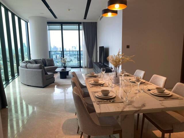 Unrivaled High-Floor Waterfront Luxury: Exquisite 178.34 SQ.M. 2-Bedroom Sky Residence at Banyan Tree Residences Riverside Bangkok