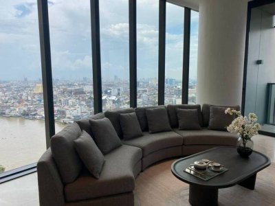 Unrivaled High-Floor Waterfront Luxury: Exquisite 178.34 SQ.M. 2-Bedroom Sky Residence at Banyan Tree Residences Riverside Bangkok - รูปที่ 2