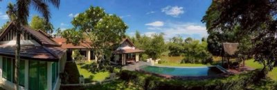 ขายบ้านหรู #ติดแม่น้ำปิง 27.5 ล้าน 2-2-28 ตรว. #หางดง พร้อมพื้นที่กว้างขวาง ใกล้เมืองเชียงใหม่ บรรยากาศสงบ ร่มรื่นด้วยต้นฉำฉาขนาดใหญ่ - รูปที่ 2