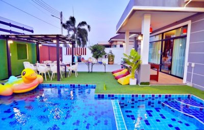 ขายบ้านชั้นเดียวหมู่บ้านมณียญาโฮม พัทยา - รูปที่ 8