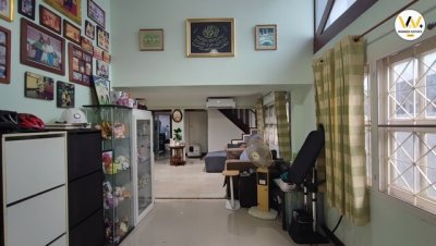 บ้านเดี่ยวสัมมากร รามคำแหง 112 ตกแต่งสวย แอร์ 8 ตัวจอดรถได้ 3 คัน สุดคุ้ม 70 ตรว - รูปที่ 4