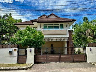 ให้เช่าบ้านเดี่ยว The Boulevard ศรีราชา มีห้องแม่บ้าน ใกล้มอเตอร์เวย์ TP-H2622