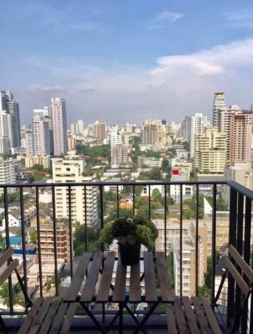 Edge Sukhumvit 23 19th Floor Corner Unit Fully Furnished Near BTS Asoke MRT Sukhumvit - รูปที่ 7