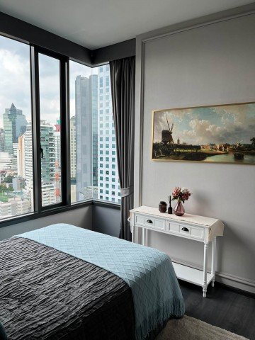 Edge Sukhumvit 23 19th Floor Corner Unit Fully Furnished Near BTS Asoke MRT Sukhumvit - รูปที่ 6