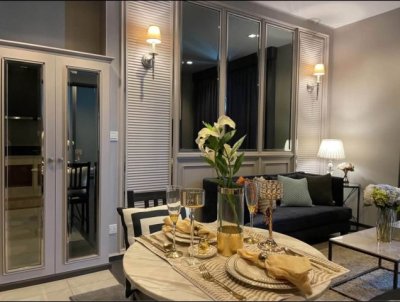 Edge Sukhumvit 23 19th Floor Corner Unit Fully Furnished Near BTS Asoke MRT Sukhumvit - รูปที่ 2
