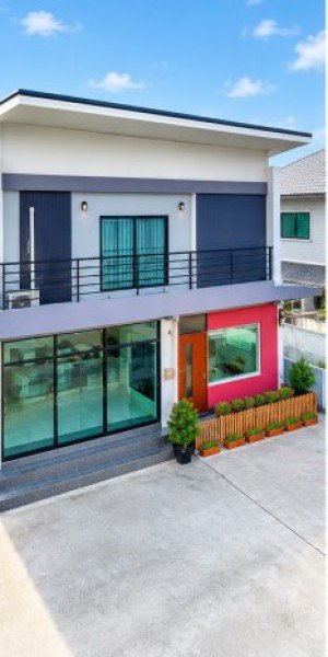 เทศบาลตำบลบางสมัคร 200ม.บางปะกง อาคารพาณิชย์ 2 ชั้นให้เช่า 2นอน 3น้ำ ที่ดิน 38ตร.ว.พื้นที่ใช้สอย 150ตร.ม.เหมาะสำหรับค้าขาย ทำธุรกิจ สำนักงาน - รูปที่ 2