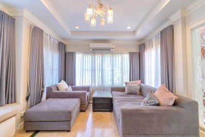 คฤหาสน์หรูหัวมุมบ้าน 2 ชั้น 4-5นอน รามอินทรา-วัชรพล สุขาภิบาล 5 ซ.26-32 ลดจาก120,000 เหลือ 48,999B-M  3 น้ำ  91ตร.ว. พร้อมเฟอร์ฯบิวท์อิน - รูปที่ 3