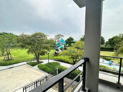 ให้เช่าบ้านแฝด 3 ชั้นหลังมุม วิวสวน 4 ห้องนอน บ้านกลางเมือง รามอินทรา 83 สเตชั่น ติดสวน ใกล้รถไฟฟ้าสายสีชมพู หลังมุม วิวสวน พร้อมอยู่ - รูปที่ 7