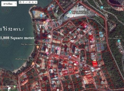 ขายที่ดินพัทยา แปลงสวย ทำเลทอง แหล่งชุมชน บนเขาพระตำหนัก FP-L02513 - รูปที่ 6