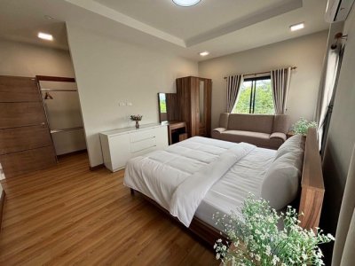 บ้านแฝด สร้างใหม่ ตกแต่งครบ พร้อมเข้าอยู่ เดินทางสะดวก สันกำแพง - รูปที่ 5