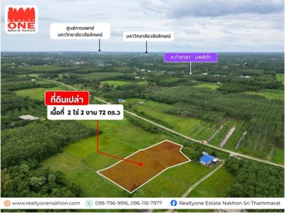 ที่ดินเปล่า เนื้อที่ 2 - 2 -72 ไร่ ราคาคุ้มค่า เพียง 890,000 บาท - รูปที่ 3