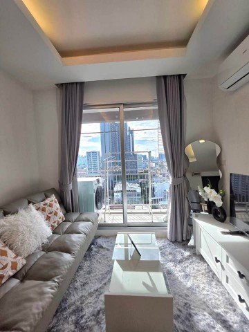 Thru Thonglor 16th Floor Fully Furnished City View Free WiFi Near BTS Thong Lo - รูปที่ 3