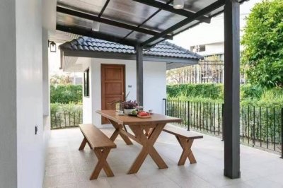 บ้านชั้นเดียวขนาดกว้างขวาง ทำเลดี เดินทางสะดวก หางดง - รูปที่ 3